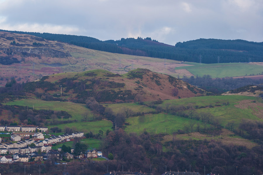 Dumbuie fort in Old Kilpatrick, Dunbartonshire Stravaiging around